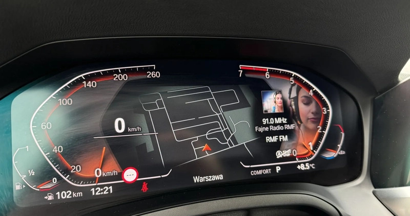 BMW Seria 3 cena 119000 przebieg: 158145, rok produkcji 2020 z Myślibórz małe 326